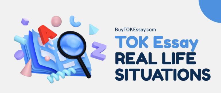 tok essay real life examples