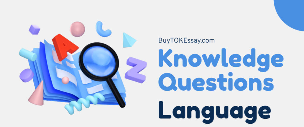 knowledge questions language