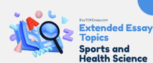 Sports and health science ee topics