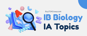 IB Biology IA topics