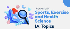 Sports, Exercise and Health Science IA Topics