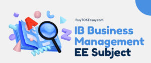 Business and Management extended essay subject