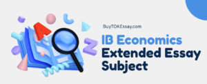 IB Economics Extended Essay subject